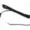 Cablu POS 2x0,75mm2 CEE 7/16 (C) PVC 3m negru 2,5A