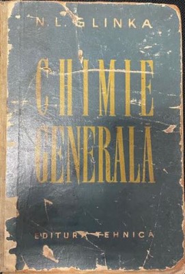 Chimie generala N. L. Glinka foto