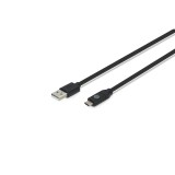 Cablu de incarcare si sincronizare USB 2.0 A tata -&gt; USB-C tata 1m negru, HP