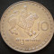 Moneda EXOTICA 10 THETRI - GEORGIA, anul 1993 *cod 4867 - UNC!