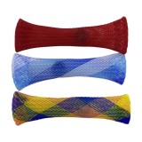 Fidget marble mesh Tub mesh cu doua bile magnetice marble