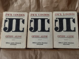 JACK LONDON - OPERE ALESE vol.1.2.3., cartonate, cu supracoperta