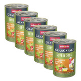 Animonda GranCarno Superfoods - curcan + rădăcini de plante 6 x 400g