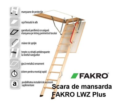Scara pod FAKRO LWZ PLUS foto