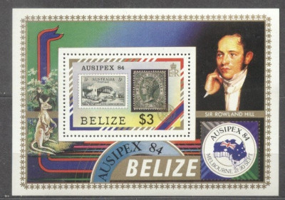 Belize 1984 Expo, Ausipex &amp;#039;84, Melbourne, perf. sheet, MNH S.086 foto