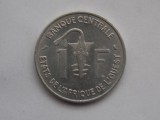 1 FRANC 1974 STATELE AFRICANE DE VEST