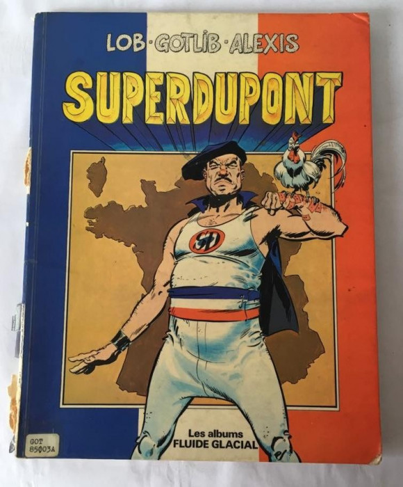 Revista benzi desenate Gotlib Alexis Superdupont, 1977, franceza, colectie