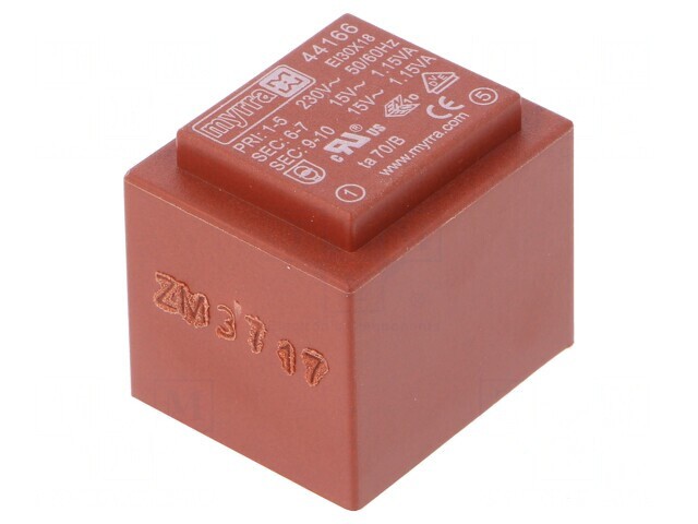 Transformator &Icirc;ncapsulat 2,3VA 230VAC 15V PCB