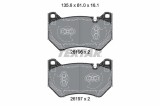 TEXTAR 2619601 set placute frana,frana disc