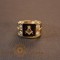 Inel masonic, latime 1.6 cm , Eleganta si simbolism