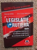 LEGISLATIE RUTIERA TESTE - GHEORGHE BARBU / SILVIU CRISTIAN MIRESCU