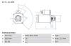 BOSCH 0 986 017 060 starter
