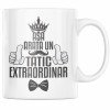 Cana alba personalizata &quot;Asa arata un tatic extraordinar&quot;, INOVATIX&reg;. 330ml, Oem