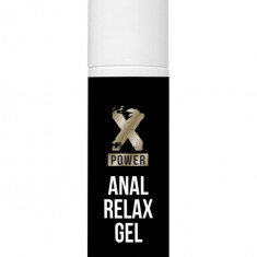 Gel lubrifiant premium Anal Relax Gel XPower, pentru relaxare anala pe baza de apa, 60 ml