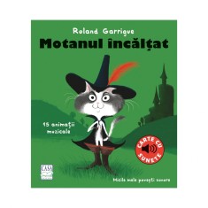 Motanul incaltat - carte cu sunete
