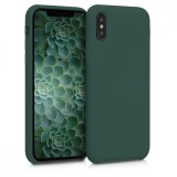 Husa pentru Apple iPhone X / iPhone XS, Silicon, Verde, 46313.169, Carcasa