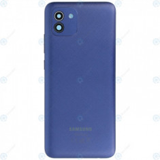 Samsung Galaxy A03 (SM-A035G) Capac baterie albastru GH81-21663A