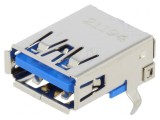 Soclu USB 3.0 Aurit PCB THT 90&deg;, MOLEX