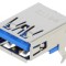 Soclu USB 3.0 Aurit PCB THT 90&deg;