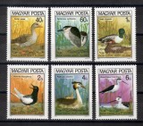 Ungaria 1980 - Păsări - Conservarea Naturii, Serie + 2 colite DT+NDT.4 poze, MNH, Nestampilat