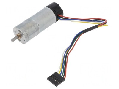 Motor DC cu Codificator și Transmisie 12V 99:1 foto