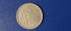 Romania -Moneda colectie 5 lei RSR 1978