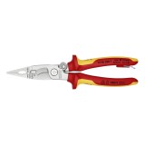 Cumpara ieftin Cleste profesional combinat izolat Knipex 13 96 200 T, 200 mm, 6 in 1