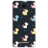 Husa silicon pentru Xiaomi Remdi Note 3, Unicorns