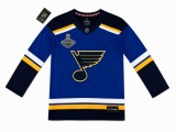 St. Louis Blues tricou de hochei pentru copii NHL Premier Home Stanley Cup Champions 2019 Patch - L/XL