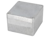 Carcasă universală aluminiu IP67 74,6mm x 79,6mm x 52mm