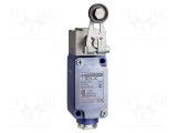 Limitator cursă manetă TELEMECANIQUE SENSORS R 44mm, rolă plastic &Oslash;22mm metal