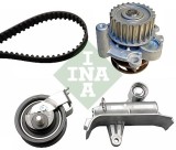 INA 530 0345 30 Set pompa apa + curea dintata
