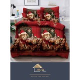 Cumpara ieftin Lenjerie de pat 2 persoane Model de Craciun - JJO353512