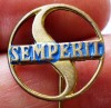 I.961 INSIGNA STICKPIN SEMPERIT ANVELOPE AUTO 18mm, Europa