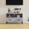 vidaXL Comodă TV, gri sonoma, 80x36x50 cm, lemn prelucrat