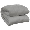 Patura cu greutati, gri, 220x240 cm, 15 kg, material textil