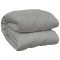 Patura cu greutati, gri, 200x235 cm, 11 kg, material textil