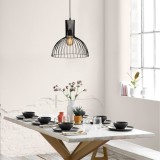 Cumpara ieftin Lustra Fellini Negru 136x38x38 cm