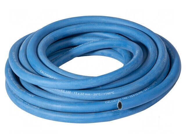 Furtun EPDM 13mm 20bar albastru -30&divide;140&deg;C pentru aer și apă