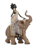 Mauro Ferretti Masai Tribal Cu Elefant cm 22,5X12X32,5 | Aosom Romania