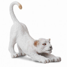 Pui leu alb - Animal figurina