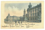 727 - ARAD, Market, Litho, Romania - old postcard - used - 1904, Circulata, Printata