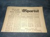 ZIARUL SPORTUL 13 OCTOMBRIE 1983