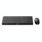 Kit mouse si tastatura wireless Philips negru SPT6407