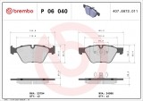 Set placute frana fata BREMBO P06040