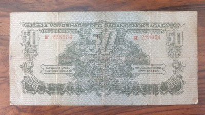 Ungaria 50 pengo 1944. foto