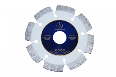 Tudee 115x22.2mm, Disc diamantat debitare beton dur ProAdvanced PowerfulTools foto
