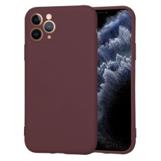 Husa pentru iPhone 11 Pro - Techsuit SoftFlex - Plum Red foto