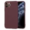 Husa pentru iPhone 11 Pro - Techsuit SoftFlex - Plum Red