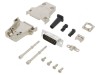 Conector D-Sub 15 Pin Tată Lipire pe Cablu Gold